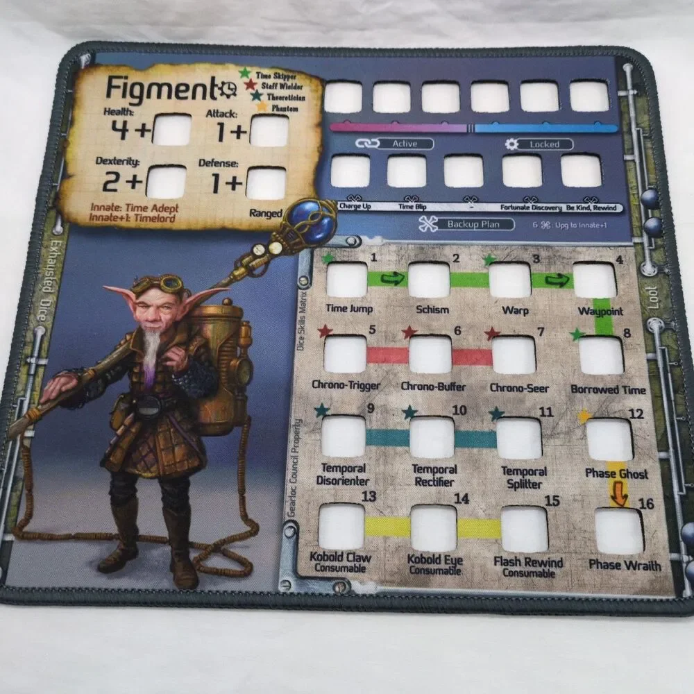 Too Many Bones Figment Character Playmat Only